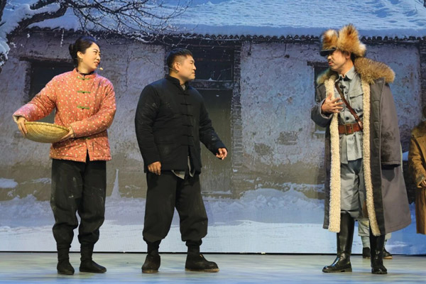 《雪刃长歌》首演:让东北抗联精神在博物馆舞台上“活”起来 《雪刃长歌》首演:让东北抗联精神在博物馆舞台上“活”起来